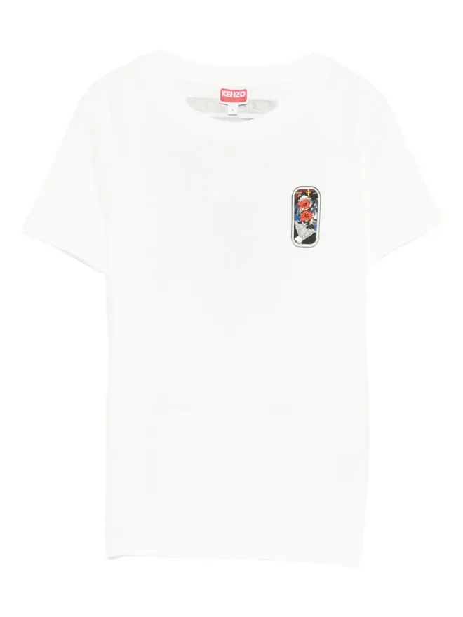 Kenzo Kenzo グラフィックプリント コットン トップの商品画像