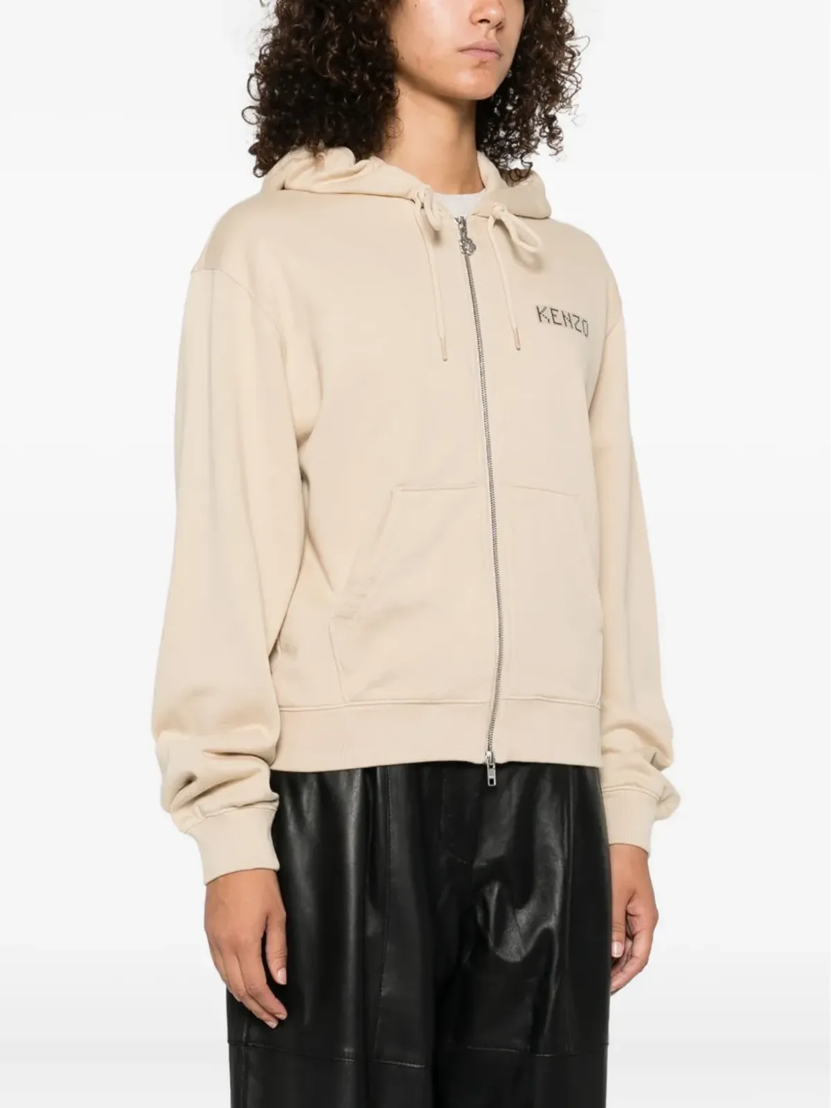 Kenzo ロゴディテール ジップアップ パーカー - 画像3