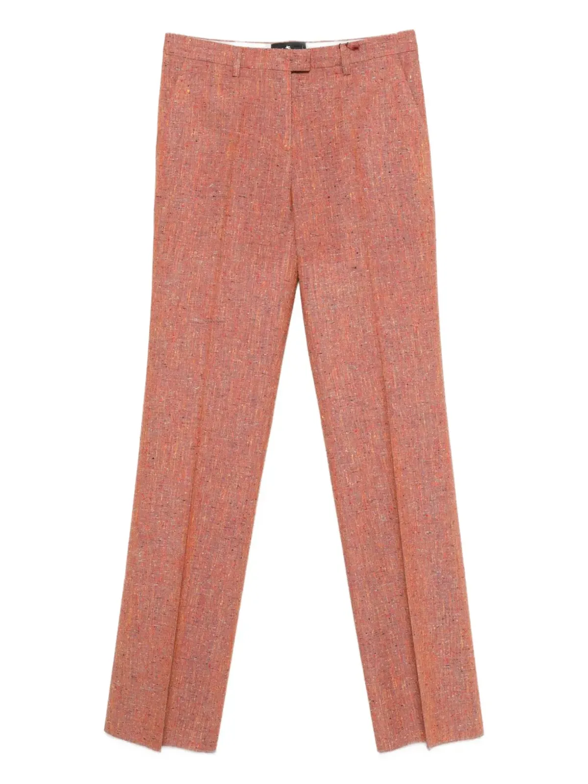 ETRO 斑点入りツイードパンツ - レッド - 画像1