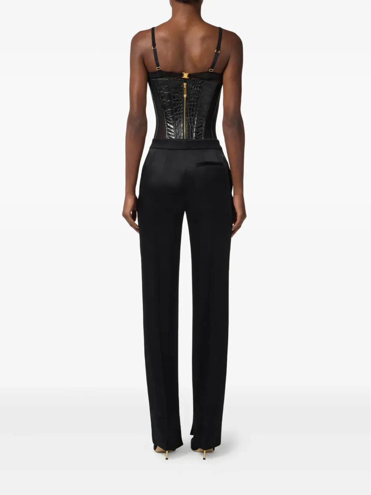 Elisabetta Franchi ハイウエストパンツ - 画像4