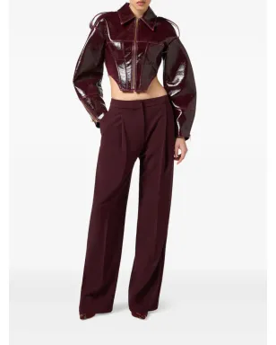 Elisabetta Franchi プリーツ入りストレートパンツ - サムネイル2
