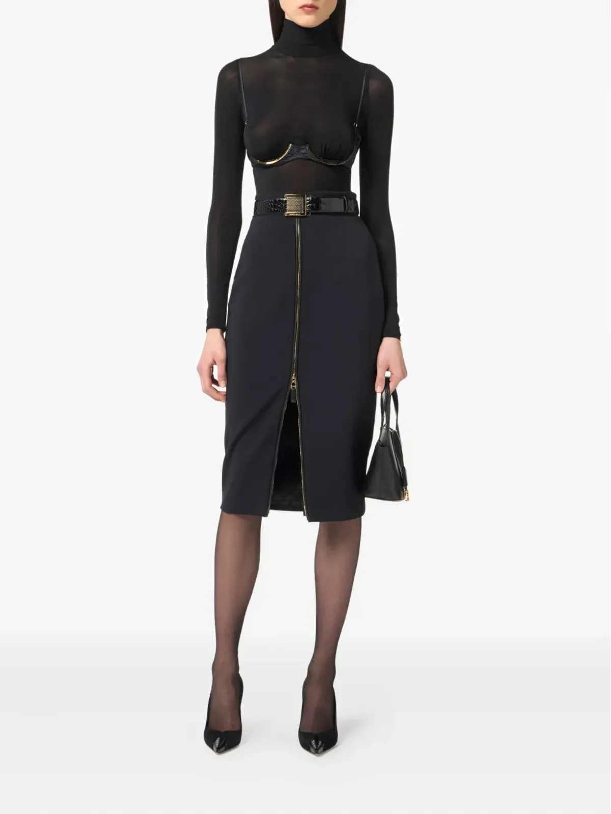 Elisabetta Franchi 長袖ボディスーツ - 画像2