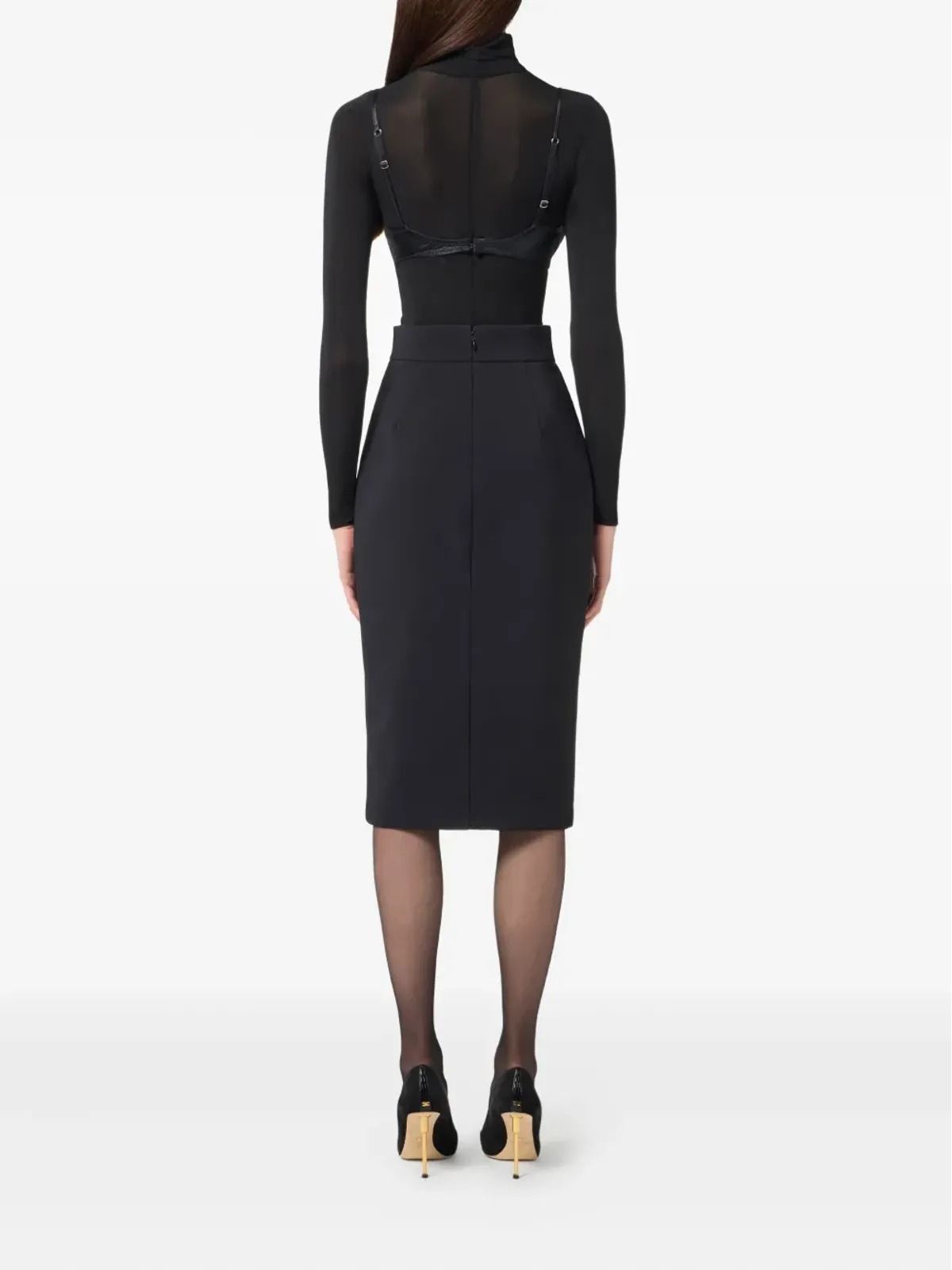 Elisabetta Franchi 長袖ボディスーツ - 画像3