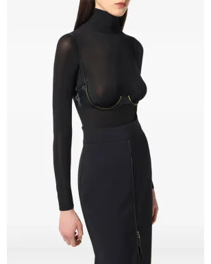 Elisabetta Franchi 長袖ボディスーツ - サムネイル4