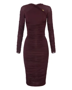 Elisabetta Franchi リュッシュミディドレス - サムネイル1