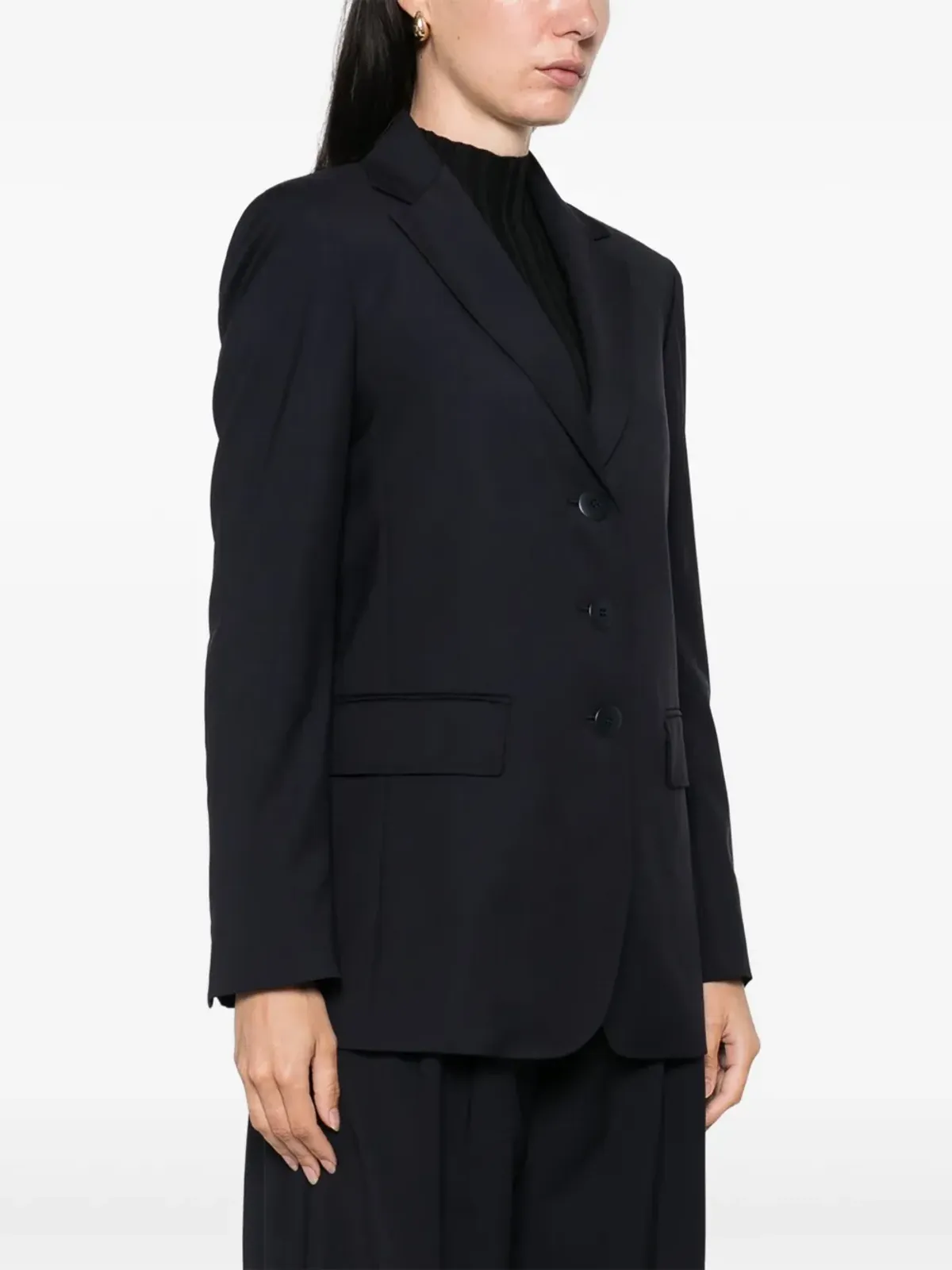 Max Mara 三つボタン長袖ブレザー - 画像3