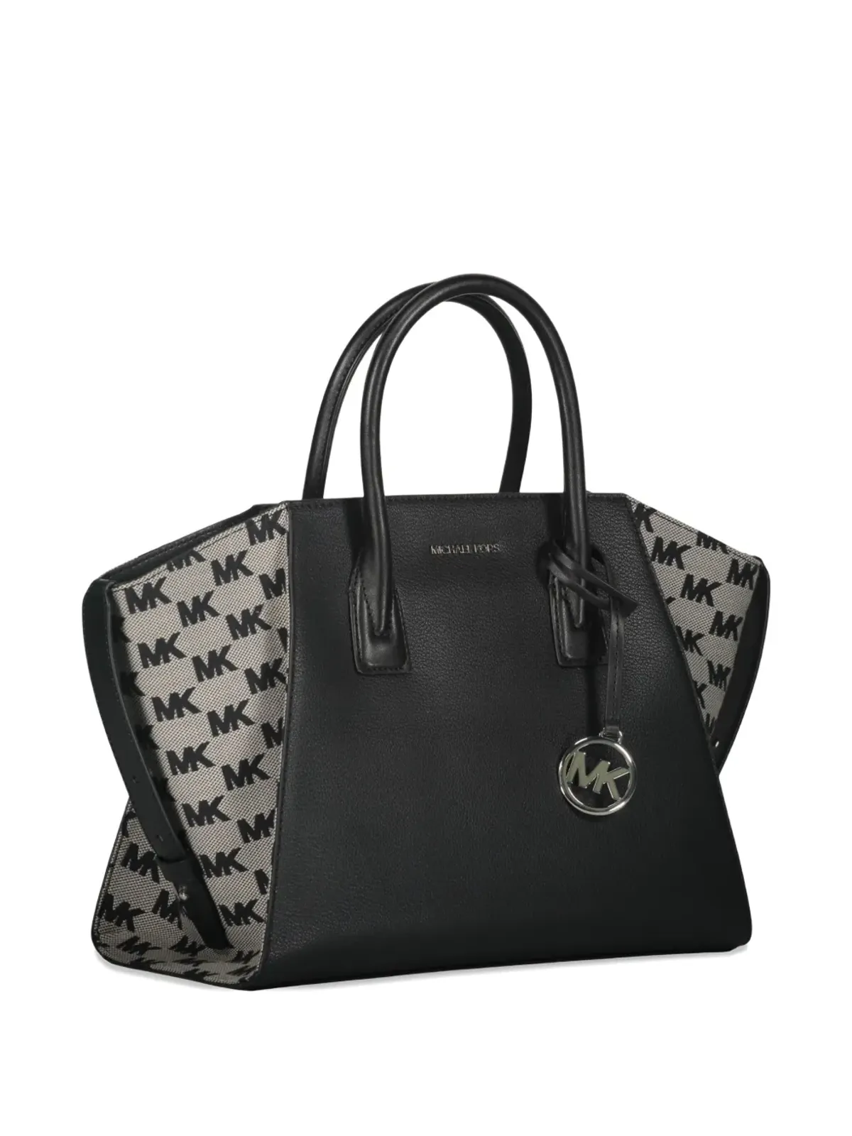 Michael Kors アヴリル レザー ロゴプレート トートバッグ - 画像3