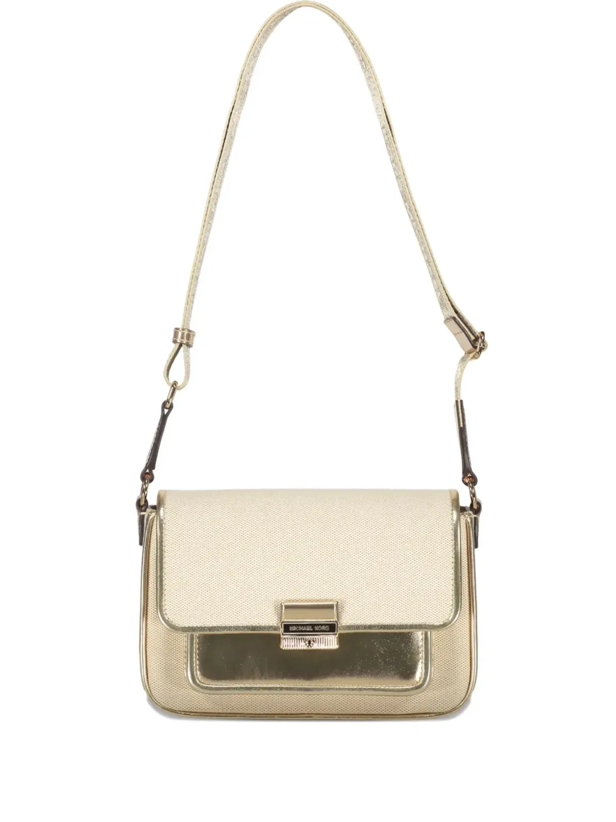 Michael Kors Bradshaw メタリックパネル・フラップ・ショルダーバッグ - 画像1