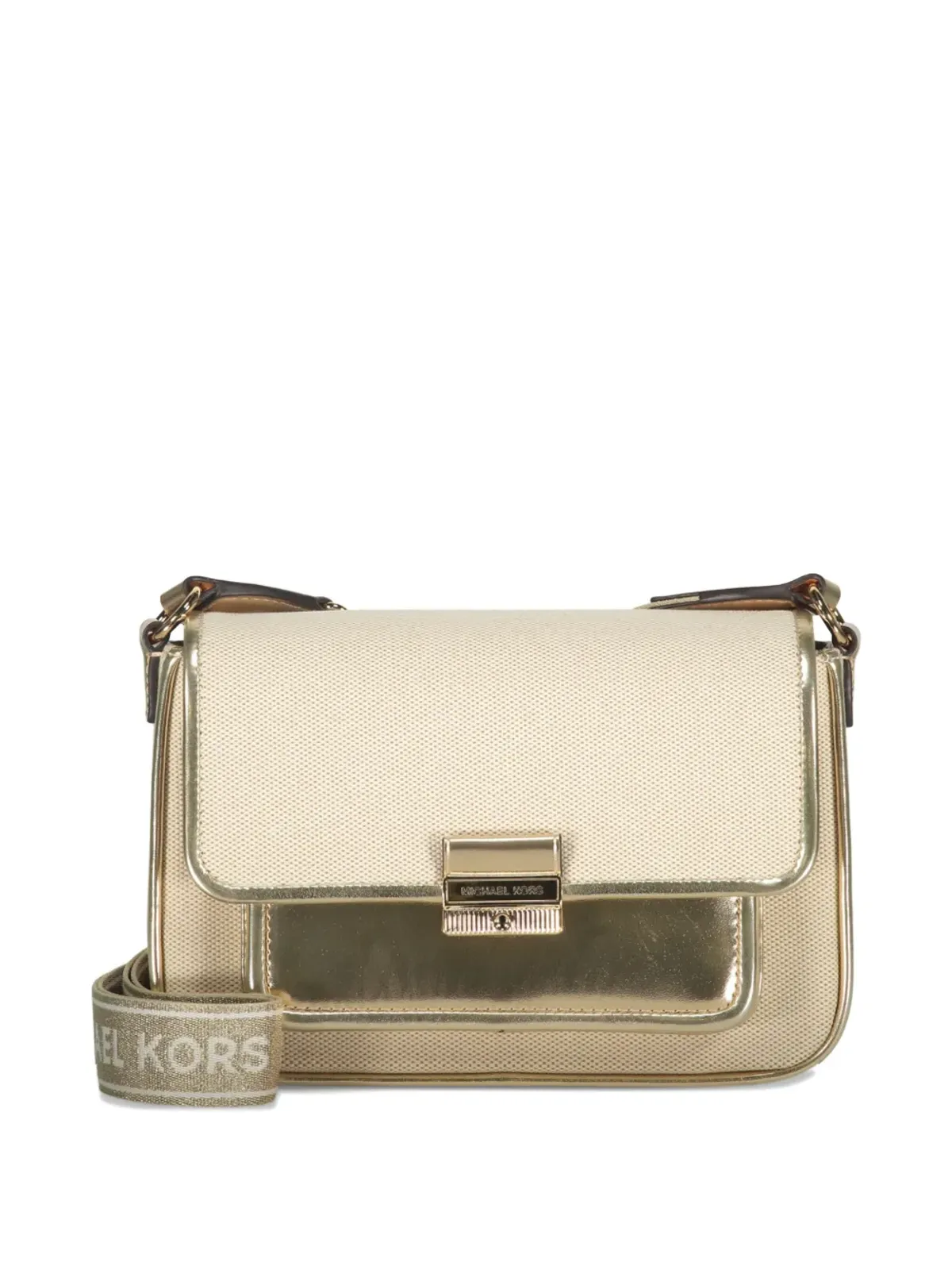 Michael Kors Bradshaw メタリックパネル・フラップ・ショルダーバッグ - 画像5