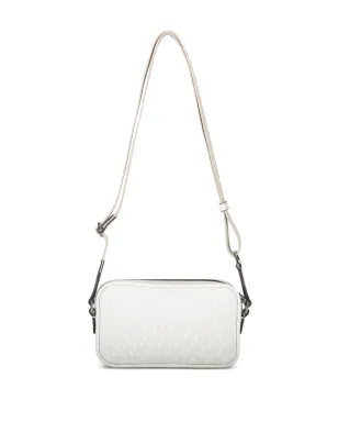 Michael Kors Bradshaw monogram flap-pocket shoulder bag - White - サムネイル2
