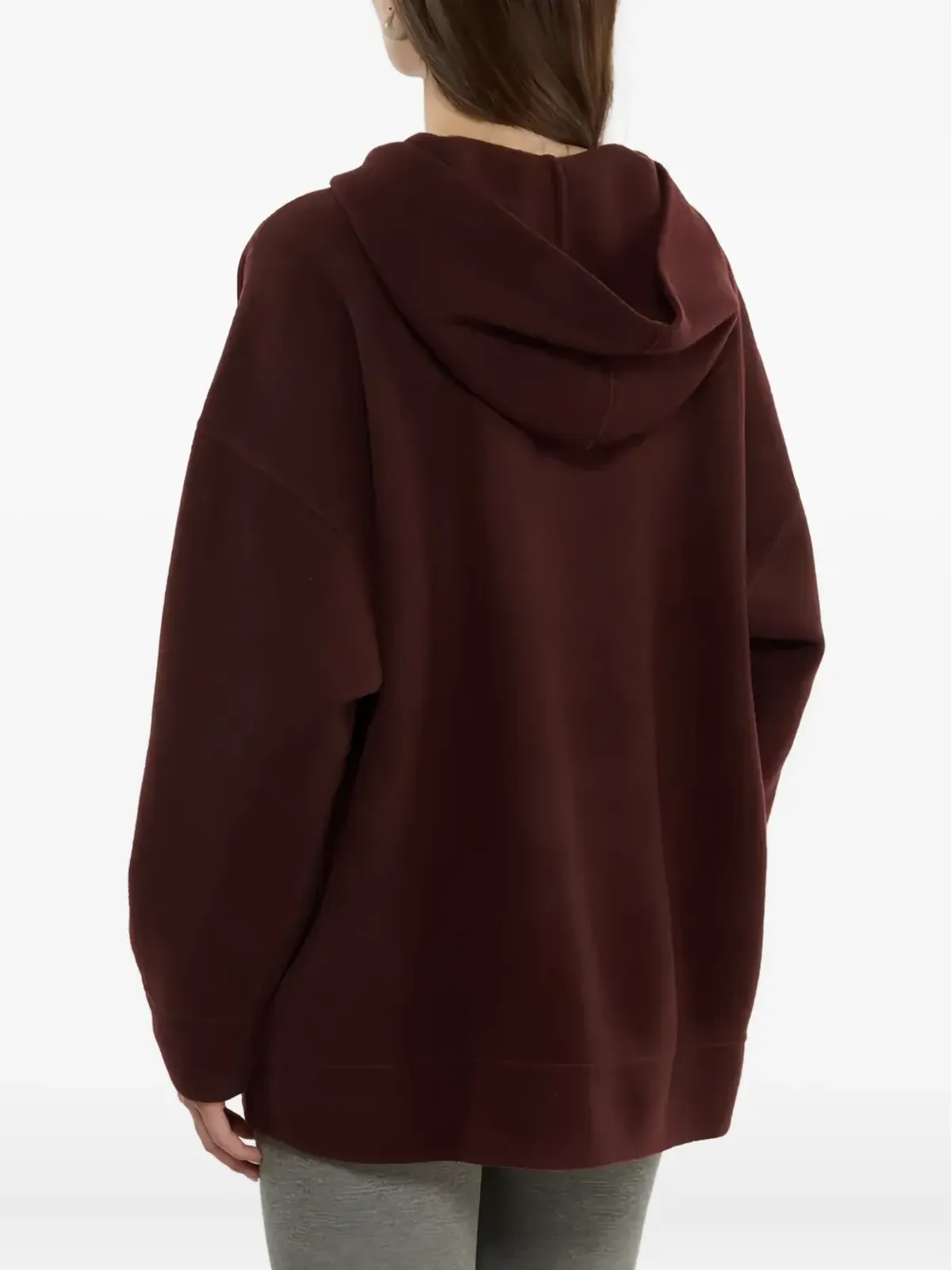 Max Mara フード付きジップアップセーター - レッド - 画像3