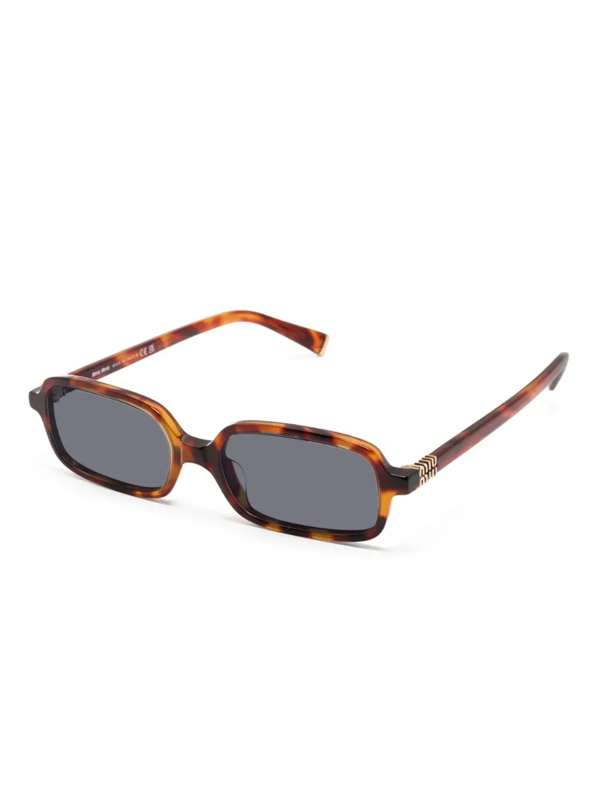 Miu Miu Eyewear 11ZS サングラス - ブラウン - 画像2