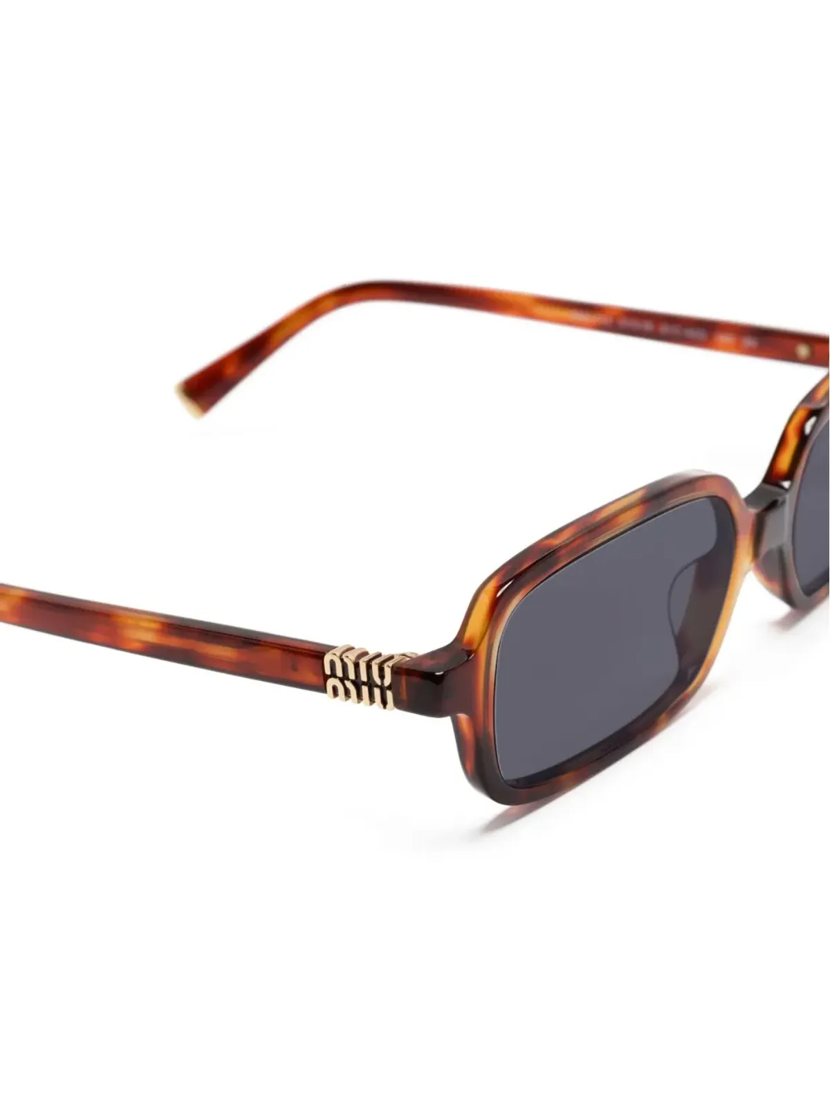 Miu Miu Eyewear 11ZS サングラス - ブラウン - 画像3