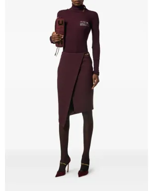 Elisabetta Franchi リブ編みタートルネックセーター - サムネイル2