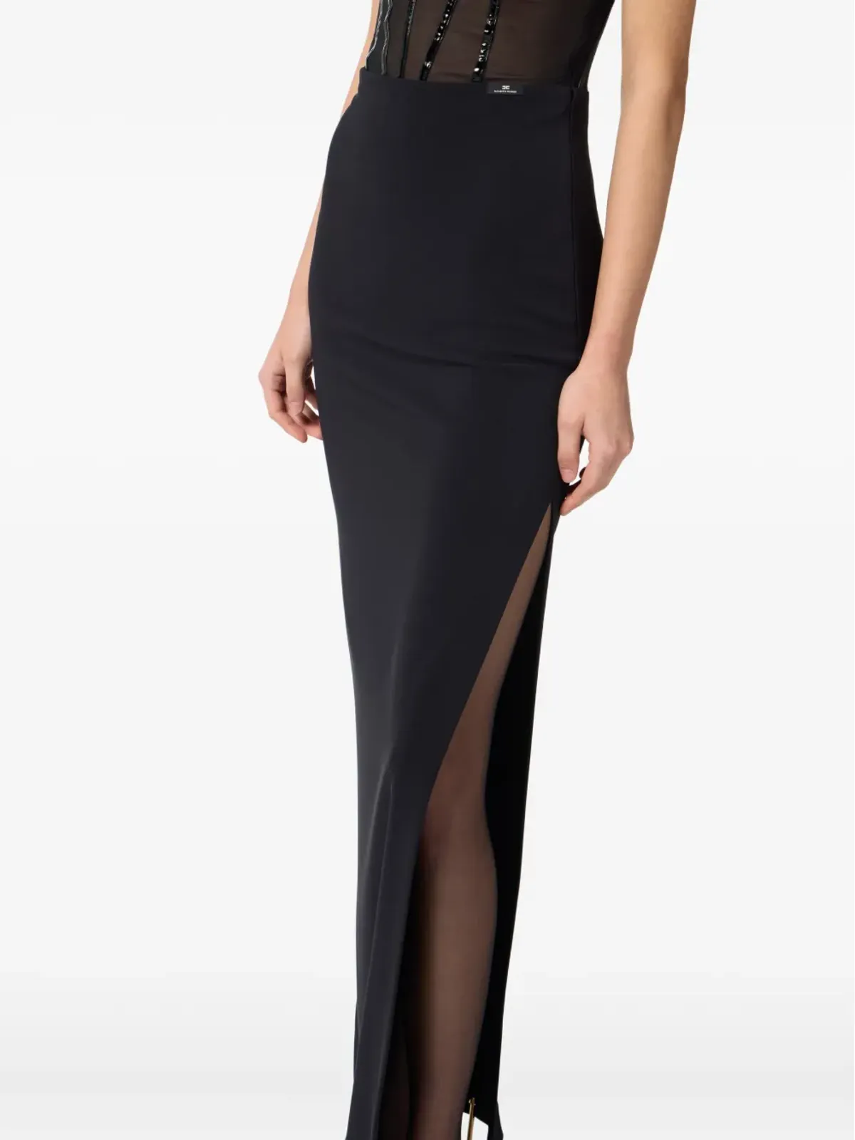 Elisabetta Franchi ストラップレス コルセットドレス - 画像5