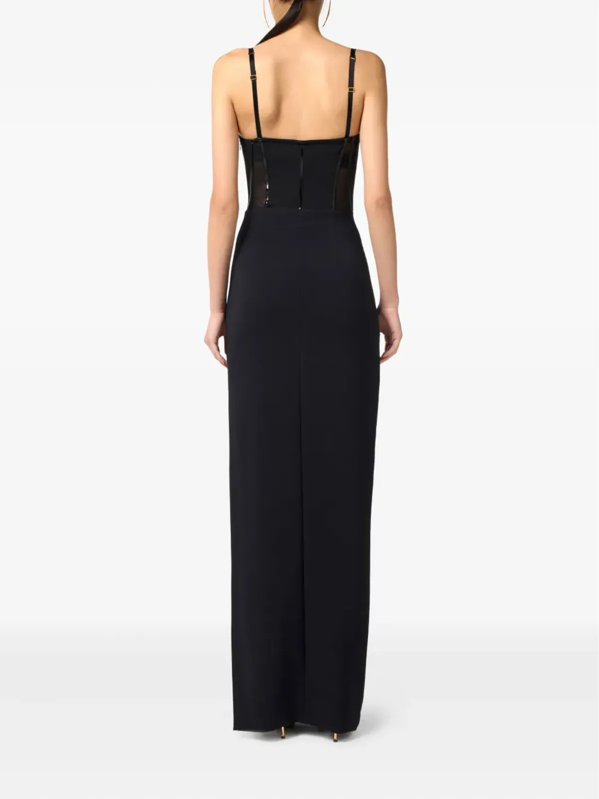 Elisabetta Franchi ストラップレス コルセットドレス - 画像3