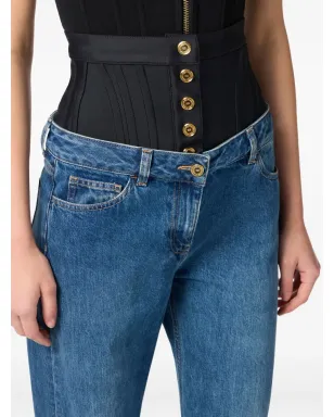 Elisabetta Franchi コルセットウエストバンドジーンズ - サムネイル5