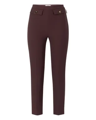 Elisabetta Franchi ダブルクレープジップトラウザー - サムネイル1