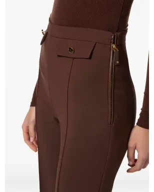 Elisabetta Franchi ボタンディテール フレアパンツ - サムネイル5