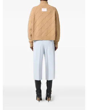 Elisabetta Franchi ダイヤモンドパターン タートルネックセーター - サムネイル4