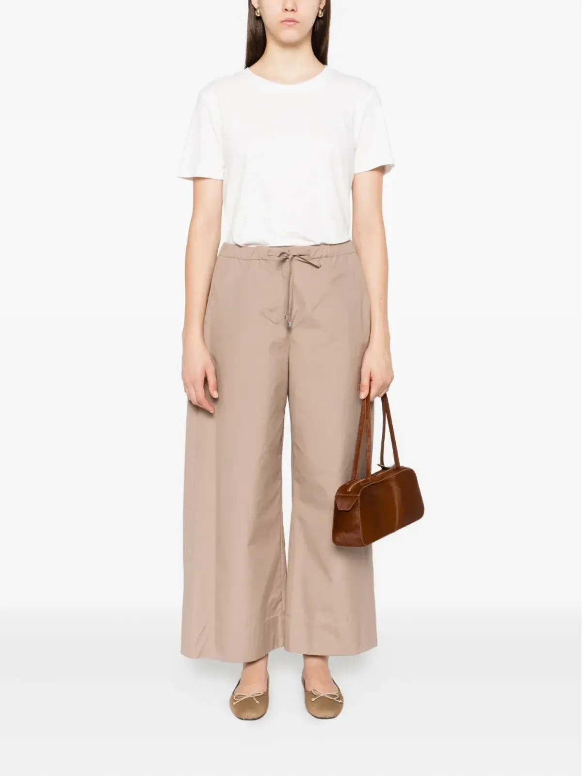 S Max Mara ロゴパッチ Tシャツ - 画像2