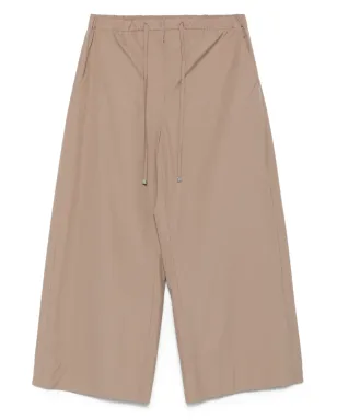 S Max Mara ドローストリング コットンパンツ - サムネイル1