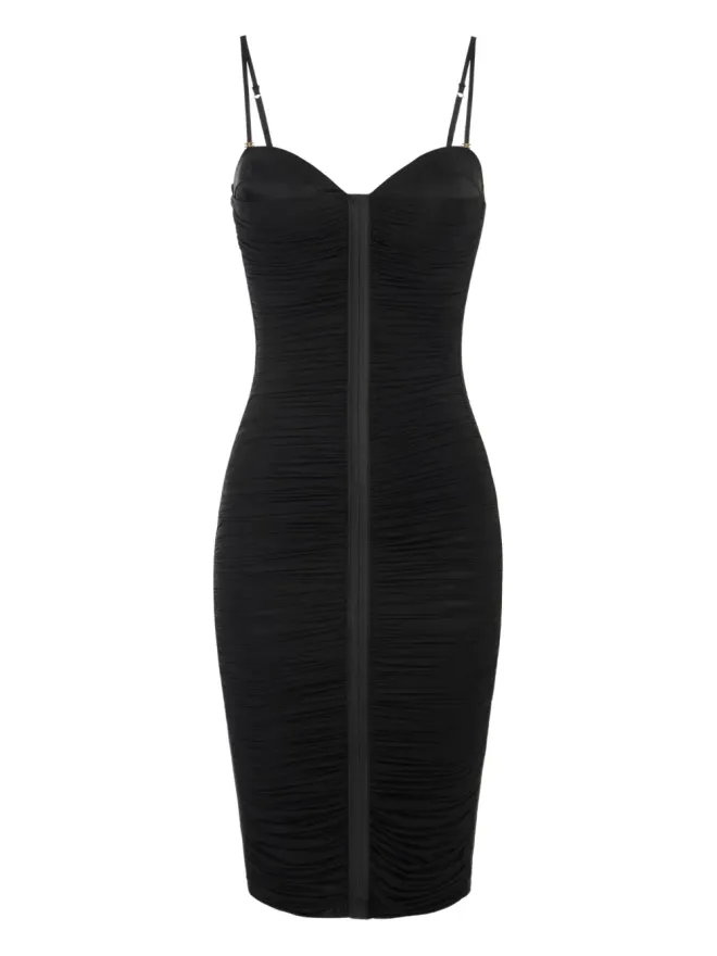 Elisabetta Franchi Elisabetta Franchi ギャザー入りストラップドレスの商品画像