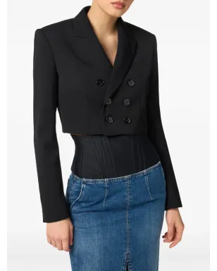 Elisabetta Franchi ダブルブレストジャケット - サムネイル4