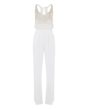 Elisabetta Franchi クリスタル装飾ジャンプスーツ - サムネイル1