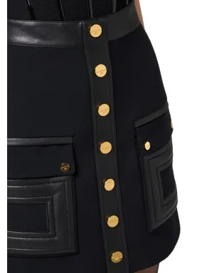 Elisabetta Franchi ボタン装飾ミニスカート - サムネイル4