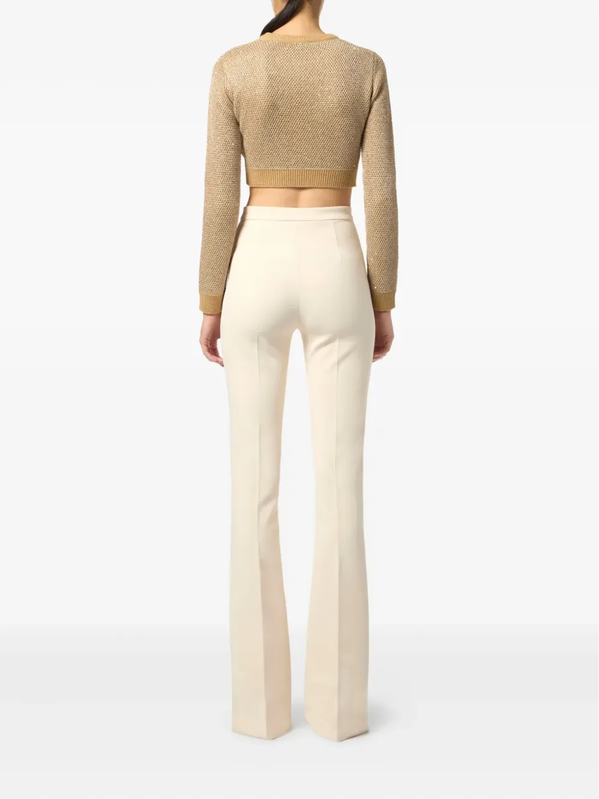 Elisabetta Franchi スパンコール装飾セーター - 画像3