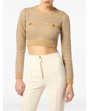 Elisabetta Franchi スパンコール装飾セーター - サムネイル4