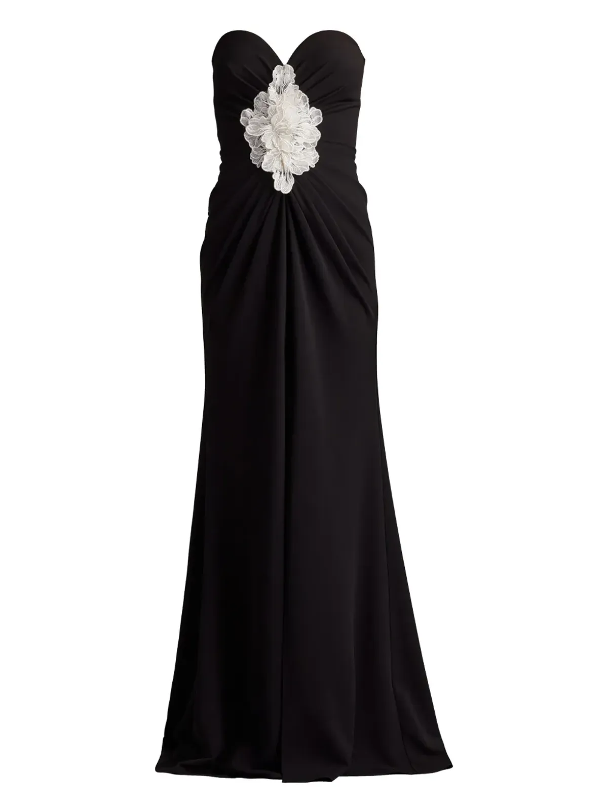 Tadashi Shoji ストラップレスガウン - 画像1