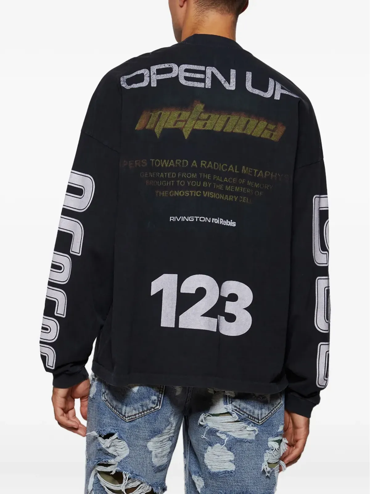 RRR123 メタモス ロングスリーブ Tシャツ - 画像5