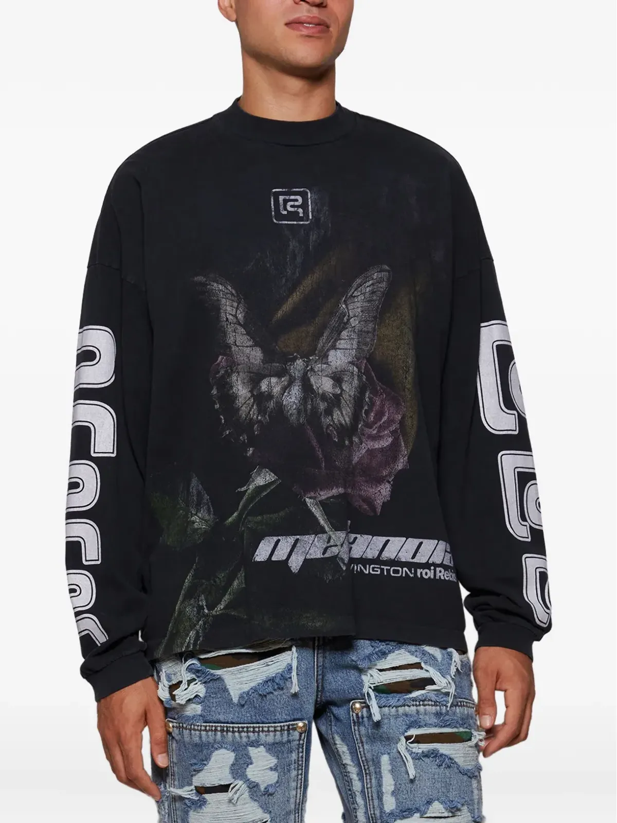 RRR123 メタモス ロングスリーブ Tシャツ - 画像3