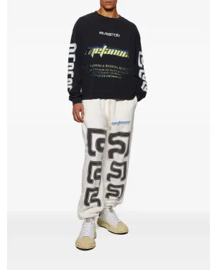 RRR123 ドローストリング グラフィック スウェットパンツ - サムネイル2