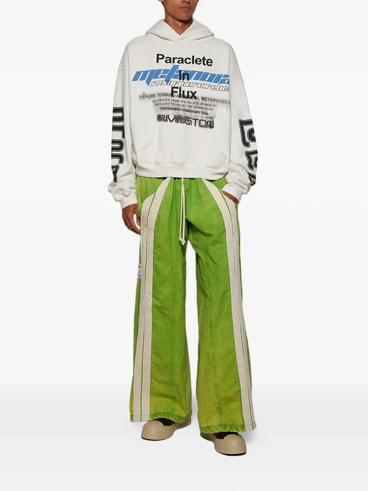 RRR123 パラクリート グラフィック スウェットシャツ - 画像2