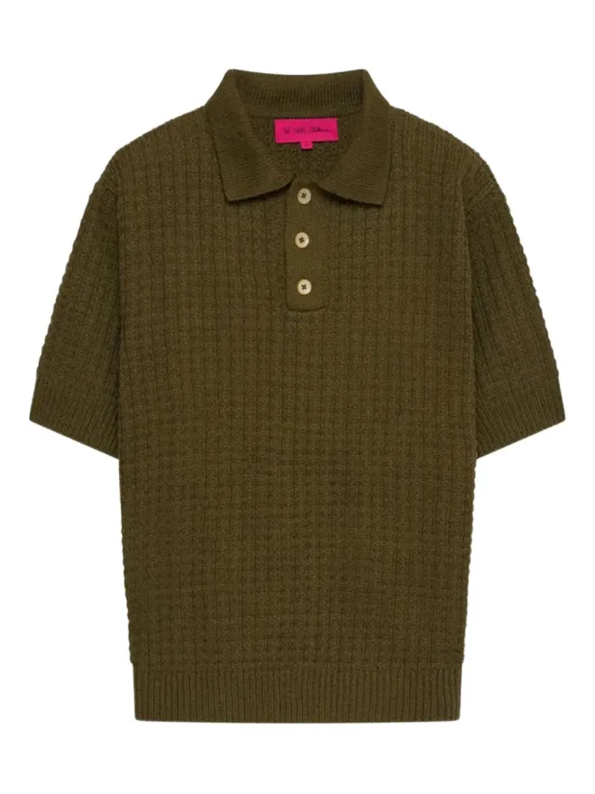 The Elder Statesman The Elder Statesman ニットポロシャツの商品画像