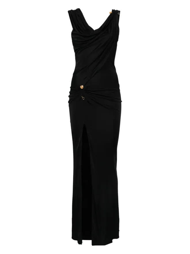 VERSACE Versace アシンメトリックネックドレスの商品画像