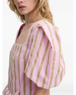 Stine Goya balloon-sleeve top - Pink - サムネイル3