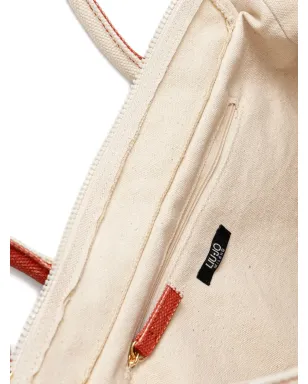 LIU JO ストライプ柄刺繍 トートバッグ - サムネイル4