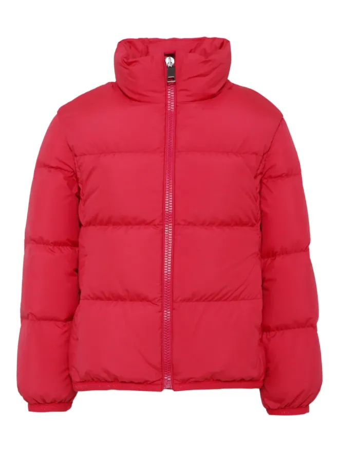 Moncler Enfant Moncler Enfant quilted puffer jacket - Pinkの商品画像