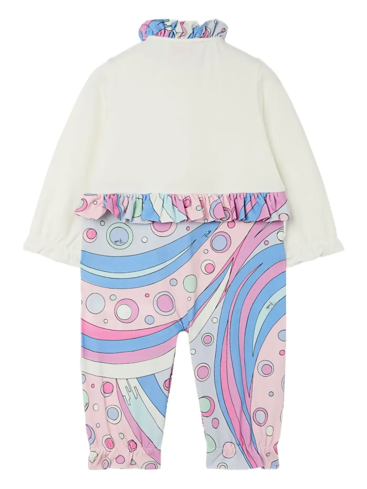 PUCCI Junior フリル付きロンパースセット - 画像2