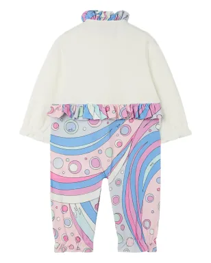 PUCCI Junior フリル付きロンパースセット - サムネイル2