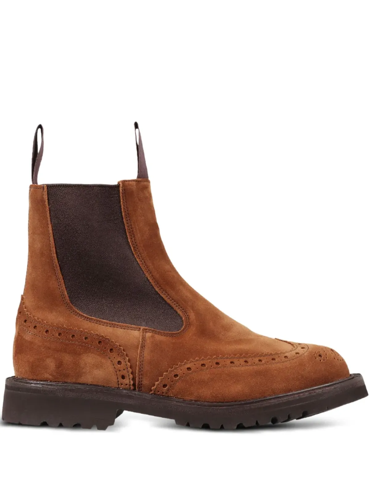 Tricker's Silvia suede チェルシーブーツ - 画像1