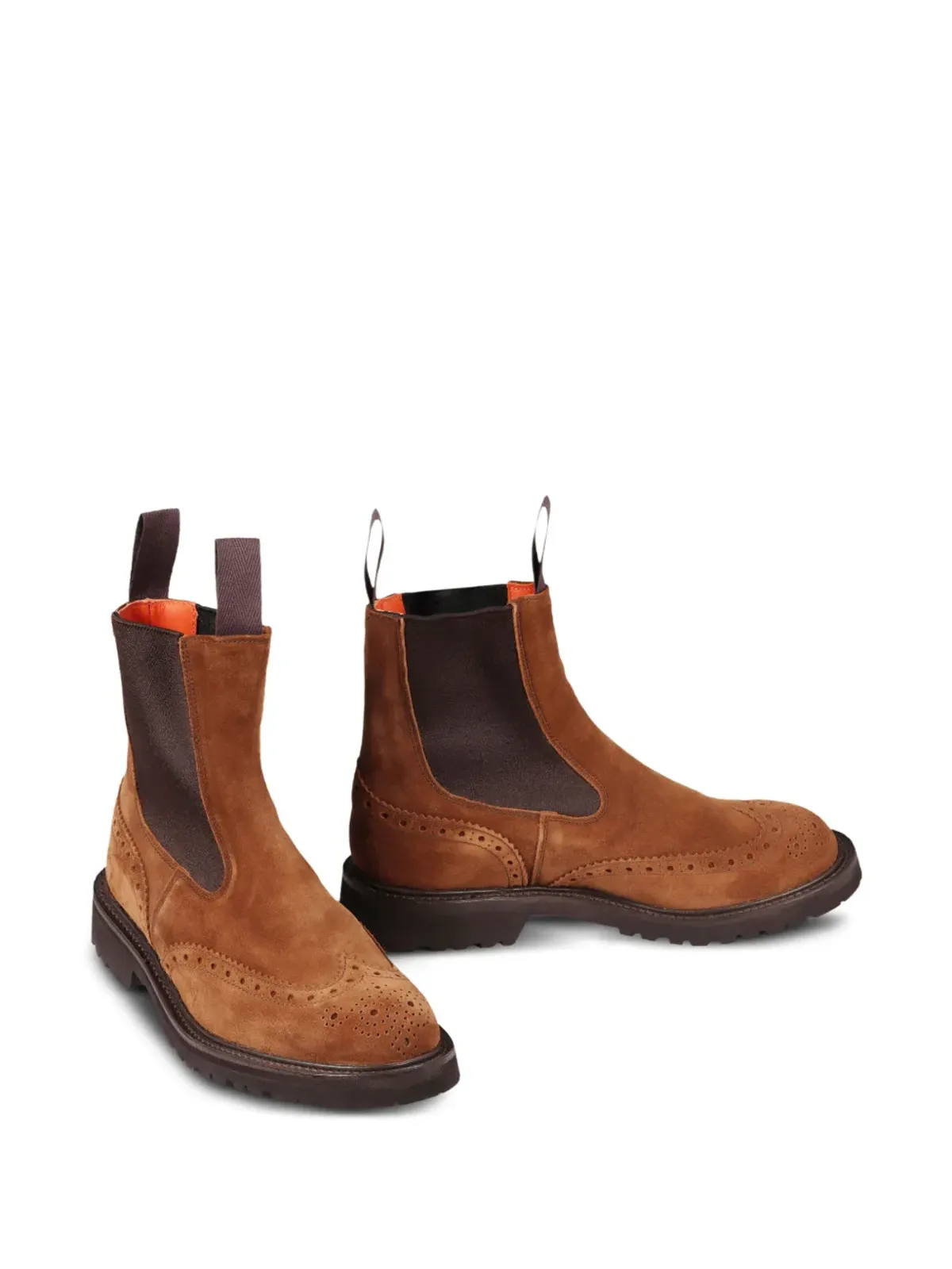 Tricker's Silvia suede チェルシーブーツ - 画像2