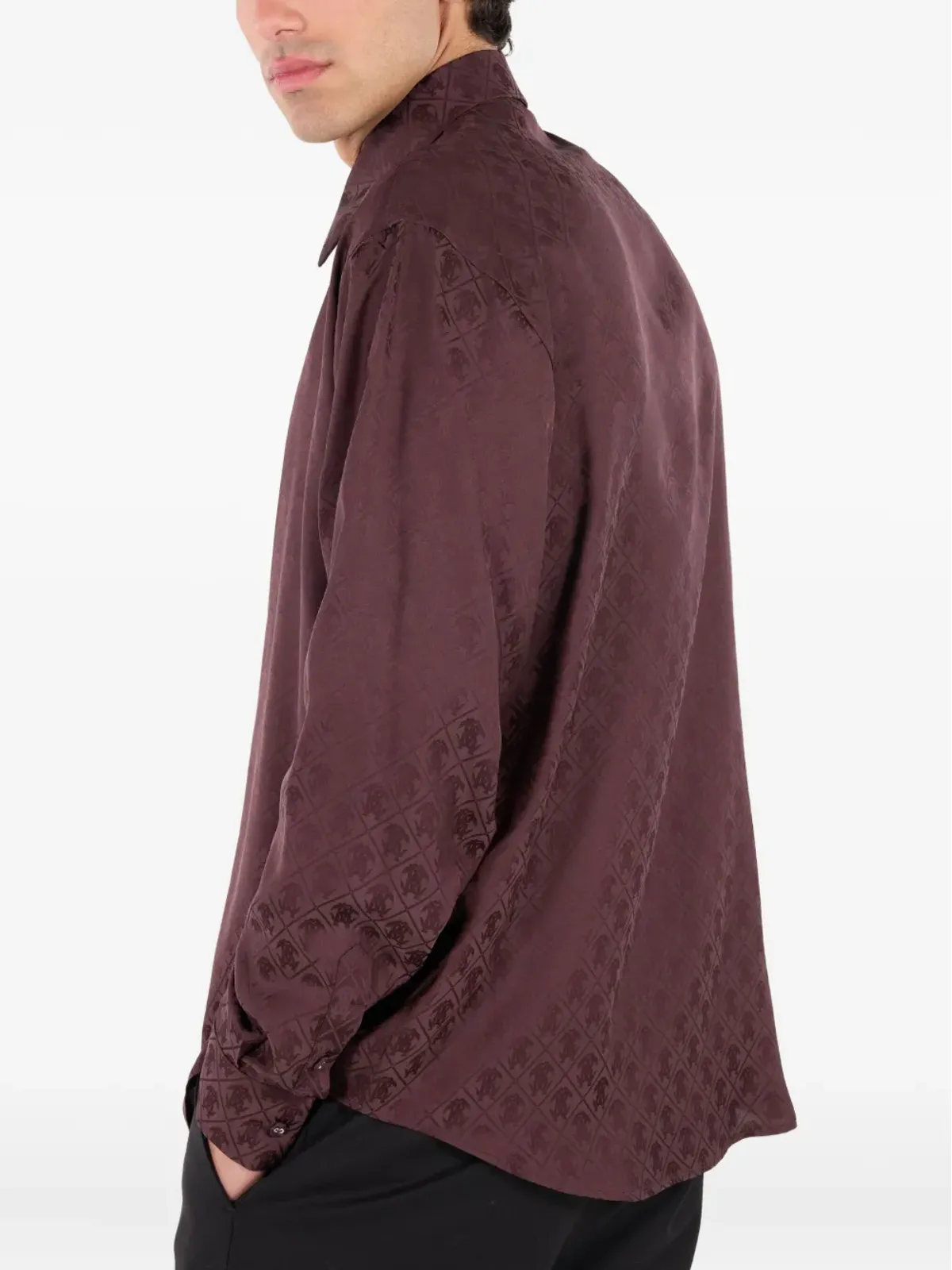 Roberto Cavalli モノグラム柄シャツ - 画像4