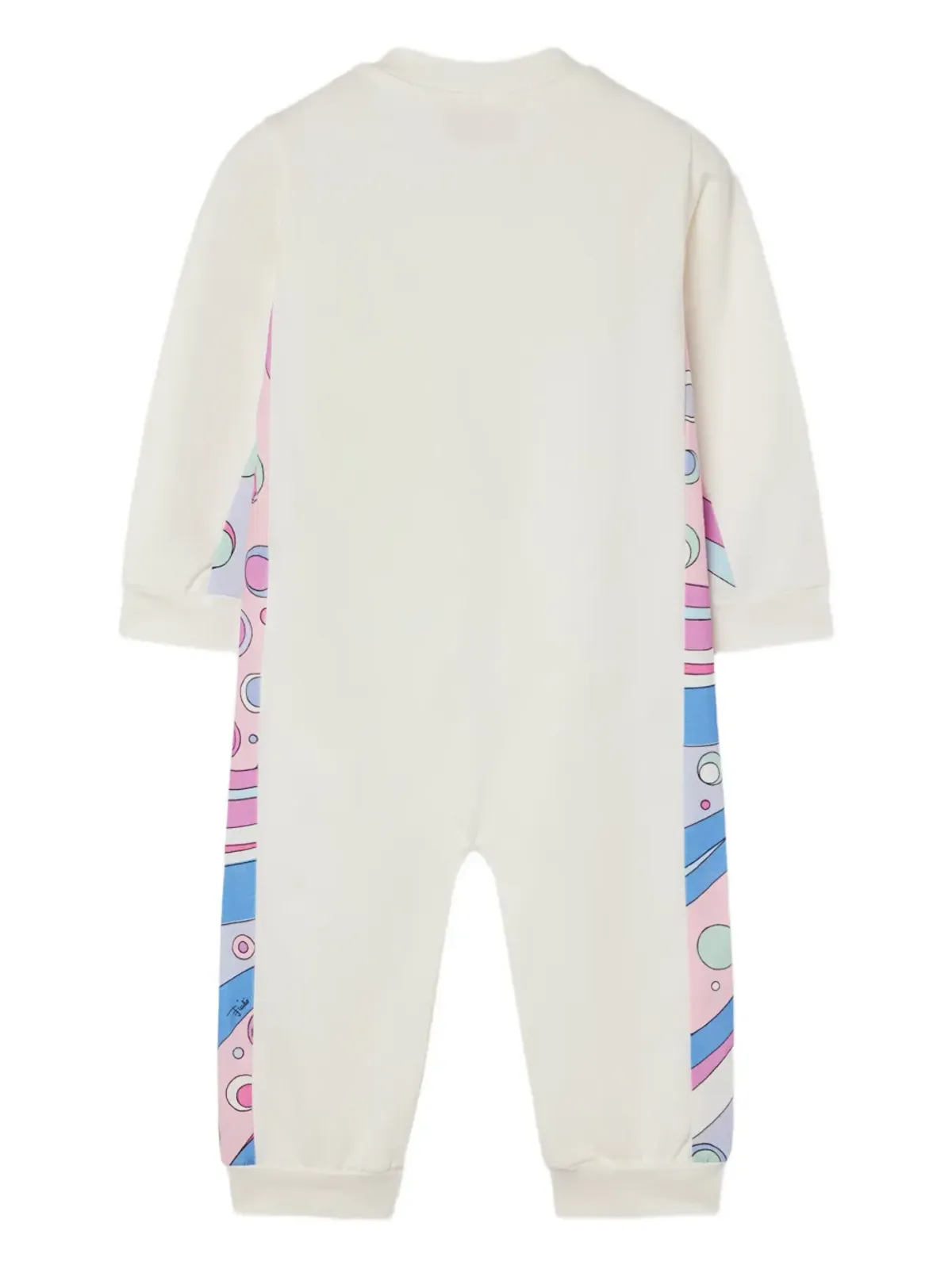PUCCI Junior Fontane-print ジップアップ ロンパースセット - 画像2