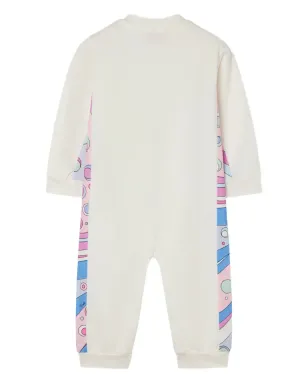 PUCCI Junior Fontane-print ジップアップ ロンパースセット - サムネイル2