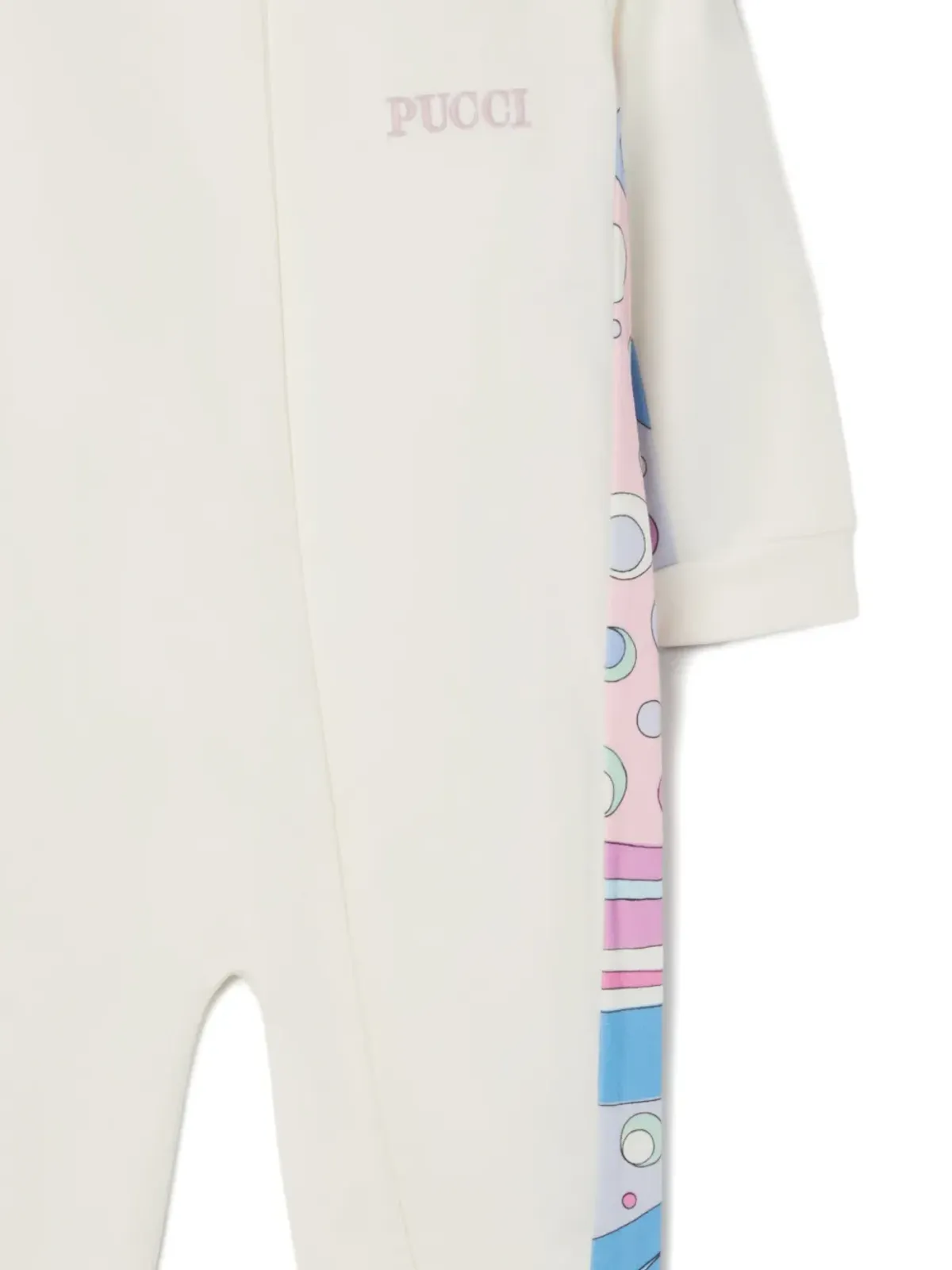 PUCCI Junior Fontane-print ジップアップ ロンパースセット - 画像3